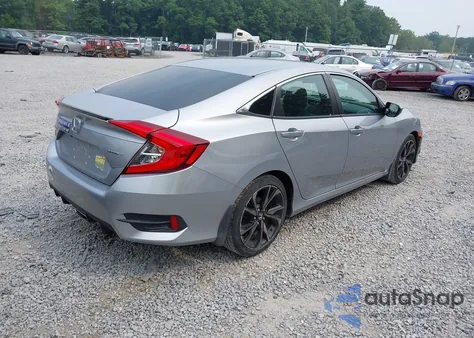 2021 Honda Civic Sport z USA, uszkodzony, nr VIN 2HGFC2F8XMH531218
